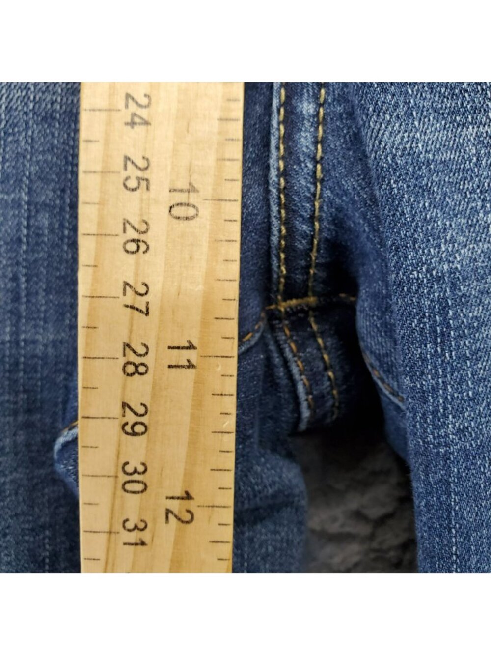 American Eagle Jeans Mens 36x32 Blue Slim Straight 360° Extreme Flex Medium Wash - Picture 7 of 13